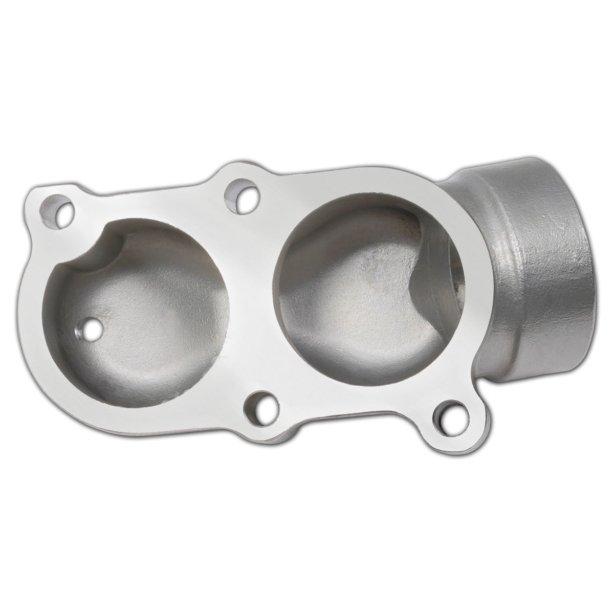 2001-2004 GM 6.6L Duramax Thermostat Housing Cover Polished PPE Diesel - Image 4