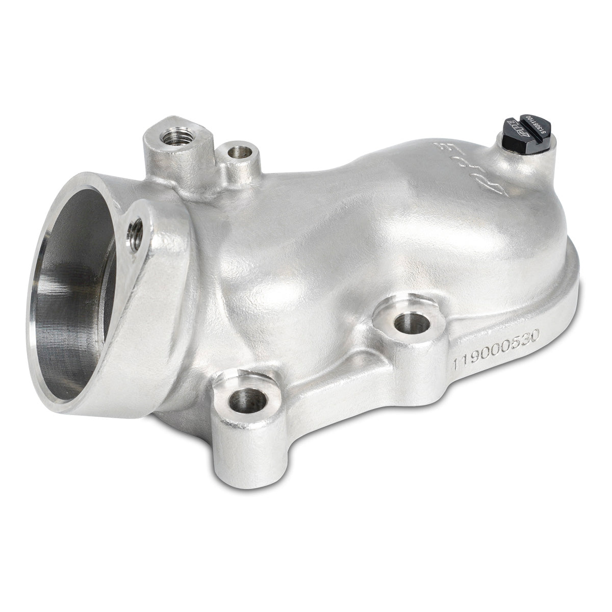 2001-2004 GM 6.6L Duramax Thermostat Housing Cover Polished PPE Diesel - Image 2