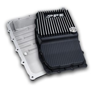 2018-2020 GM w/ 10L80 Transmission Heavy-Duty Cast Aluminum Transmission Pan Brushed