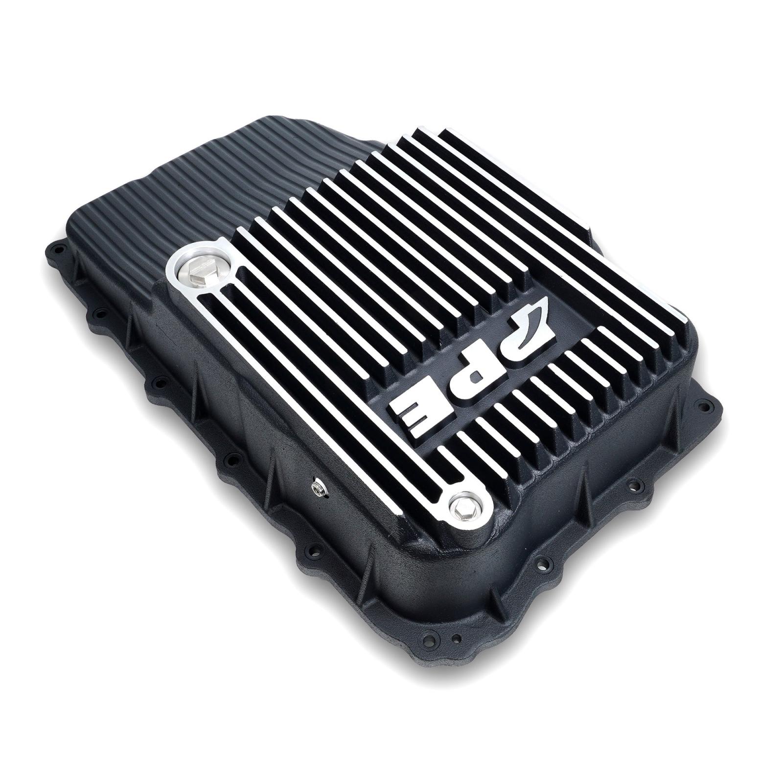 2018-2020 GM w/ 10L80 Transmission Heavy-Duty Cast Aluminum Transmission Pan Brushed - Image 5