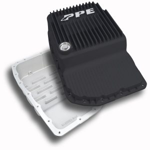 2007-2020 GM w/ 6L80 Heavy-Duty Cast Aluminum Transmission Pan Black