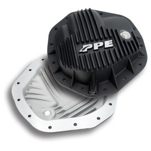 2020-2022 GM 6.6L Duramax 11.5 Inch /12 Inch -14 Heavy-Duty Cast Aluminum Rear Differential Cover Black