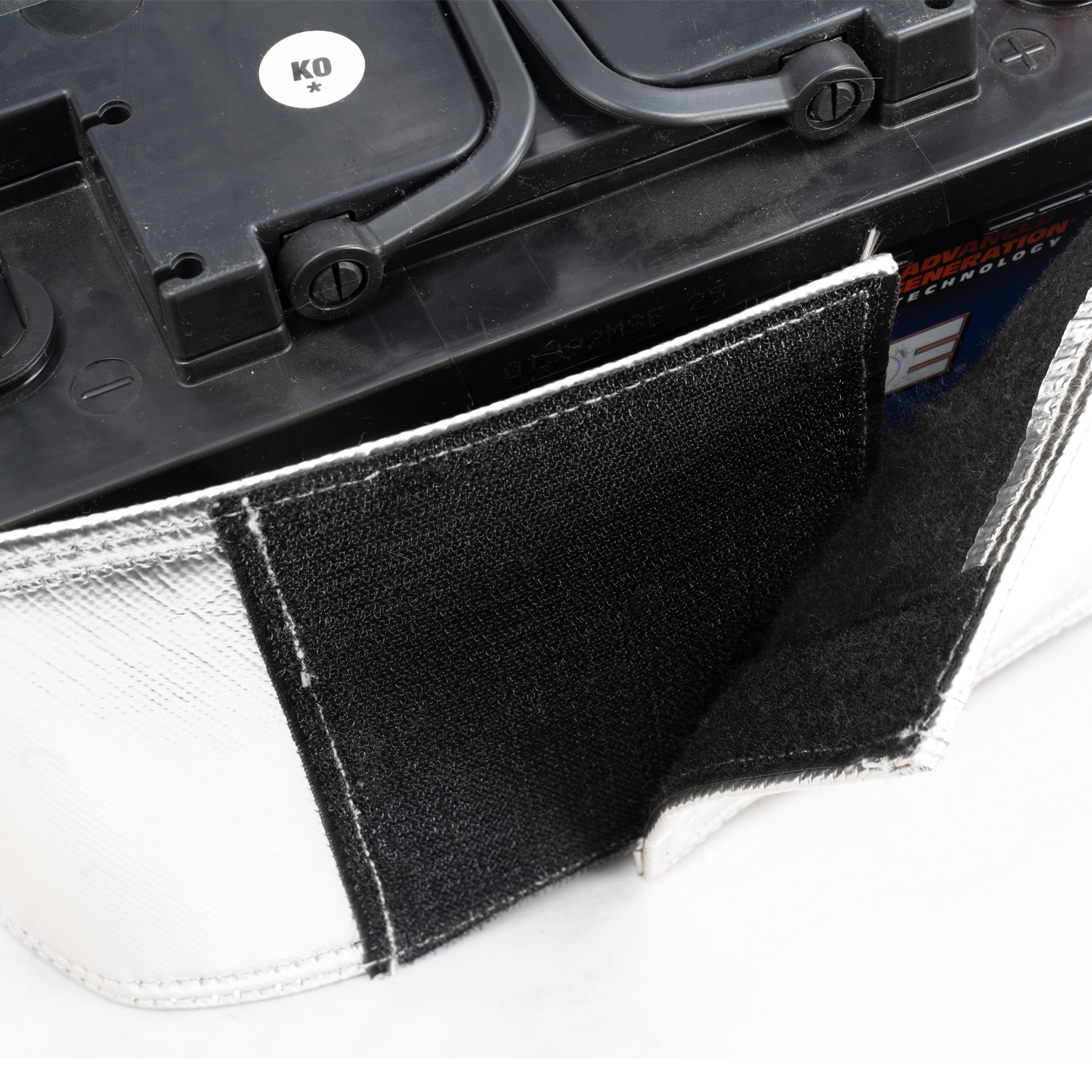Heat Shield Battery Top Post Silver - Image 4