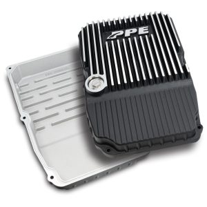 2005-2019 Jeep/Dodge/Chrysler w/ WA580, W5A580, NAG1 Transmission Heavy-Duty Cast Aluminum Transmission Pan Brushed