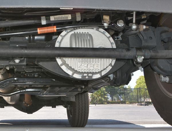 Heavy Duty Cast Aluminum Front Differential Cover 15-17 Ram 2500/3500 HD Black PPE Diesel - Image 3