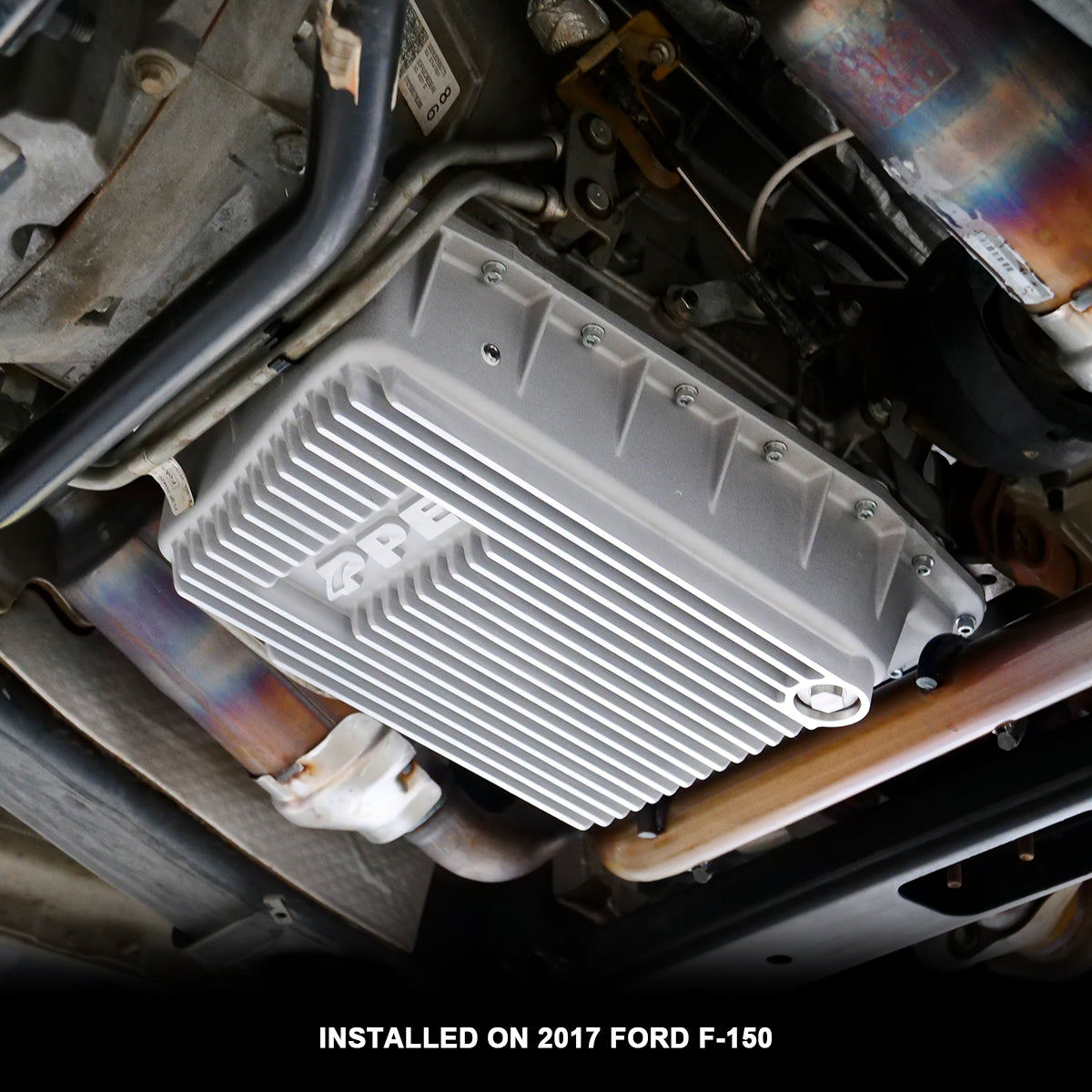 Ford 6R80 Deep Transmission Pan 2015-2017 Ford F-150 Black PPE Diesel - Image 4