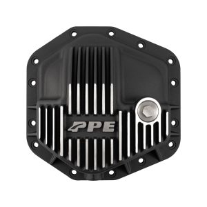 23-25 Ford Super Duty Dana M235 -14 Bolt Heavy-Duty Cast Aluminum Front Differential Cover Brushed Pacific Performance Engineering