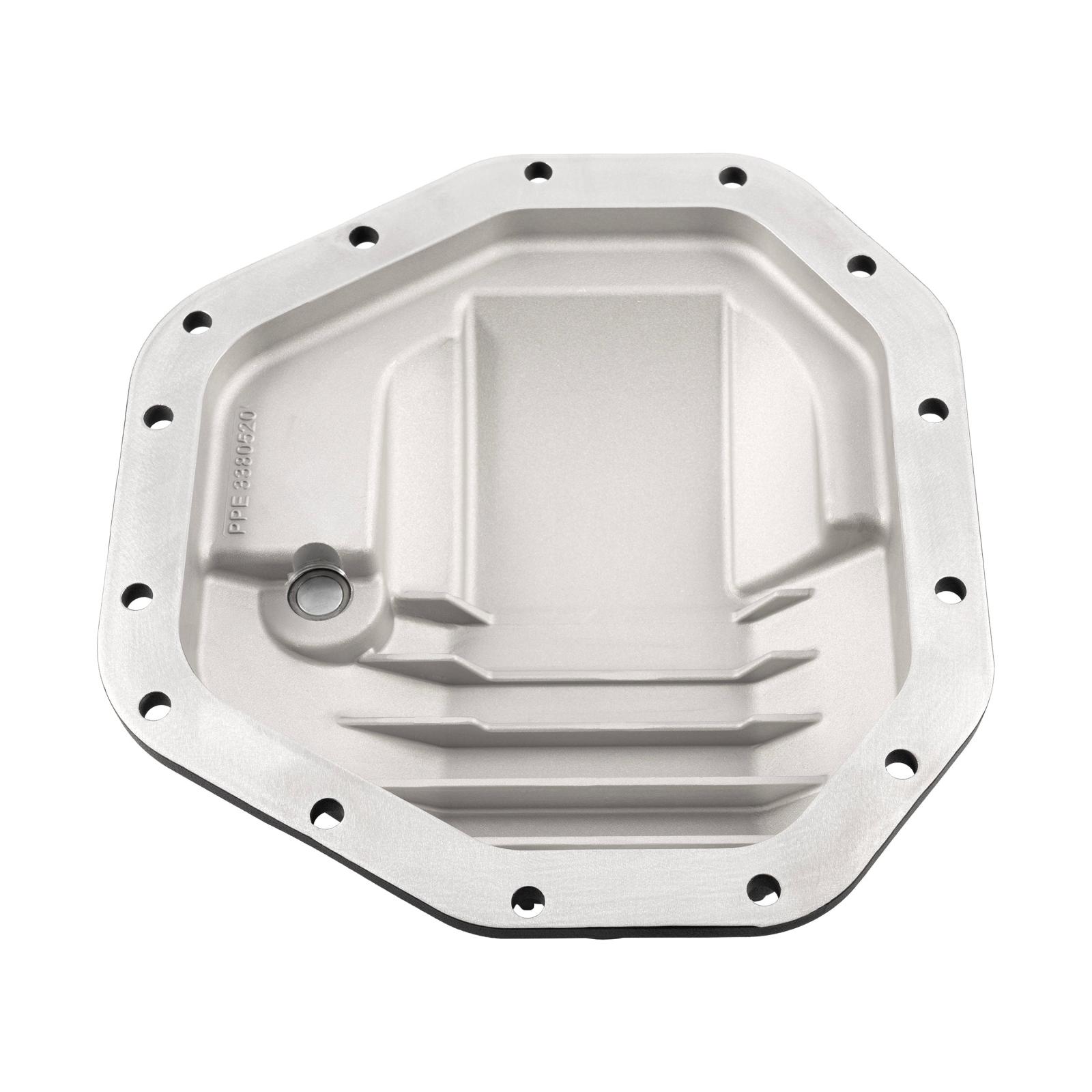17-22 Ford SuperDuty Dana M275 Heavy-Duty Cast-Aluminum Rear Differential Cover Raw Pacific Performance Engineering - Image 4