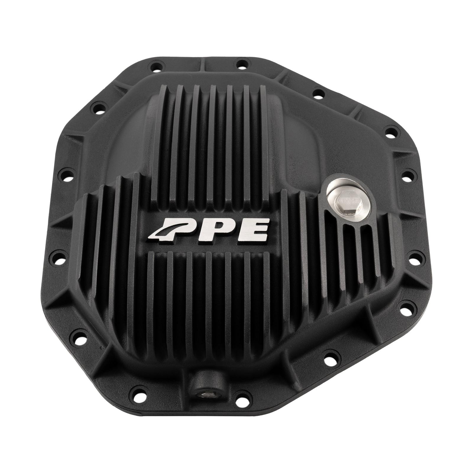 Differential Cover Rear - Dana M275 10.8 Inch-14 Bolt - 17-22 Ford Superduty - Black Pacific Performance Engineering