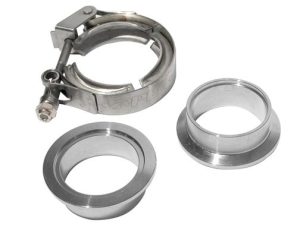 1.75 Inch QR Aluminum V-Band 3 Pc Set 1C 1M 1F PPE Diesel